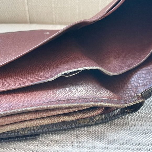 Louis Vuitton Card Holder Monogram Elise Trifold Wallet Made in Frane Read Desc - Picture 10 of 12